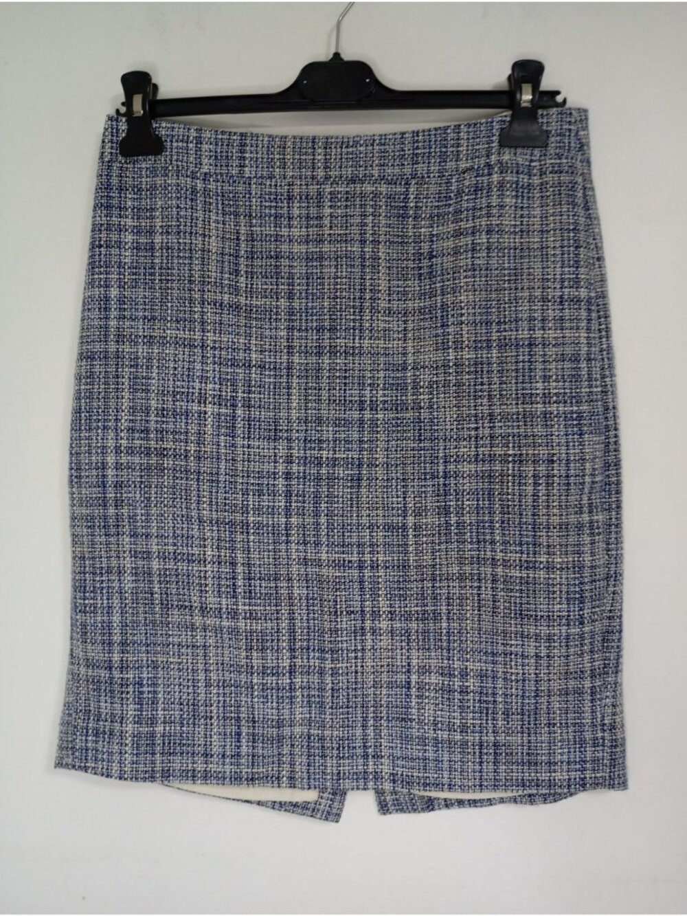 J.Crew No. 2 Pencil Skirt Tweed Sz 4  Fully Lined Back Zipper Slit Office Style